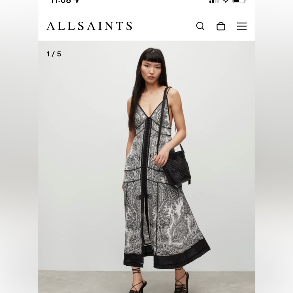 All Saints Dahlia Rafaela dress